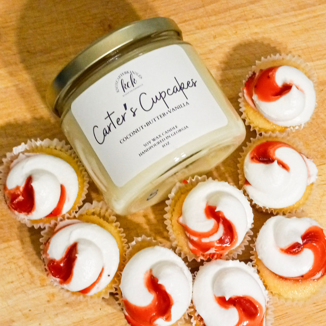 CARTER'S CUPCAKES SOY WAX CANDLE